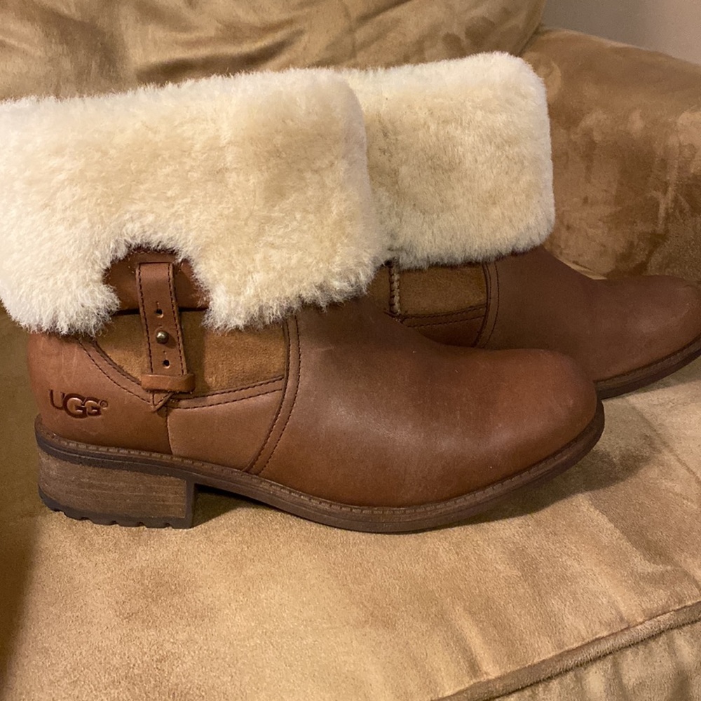 UGG Chyler Water-resistant Leather Boot